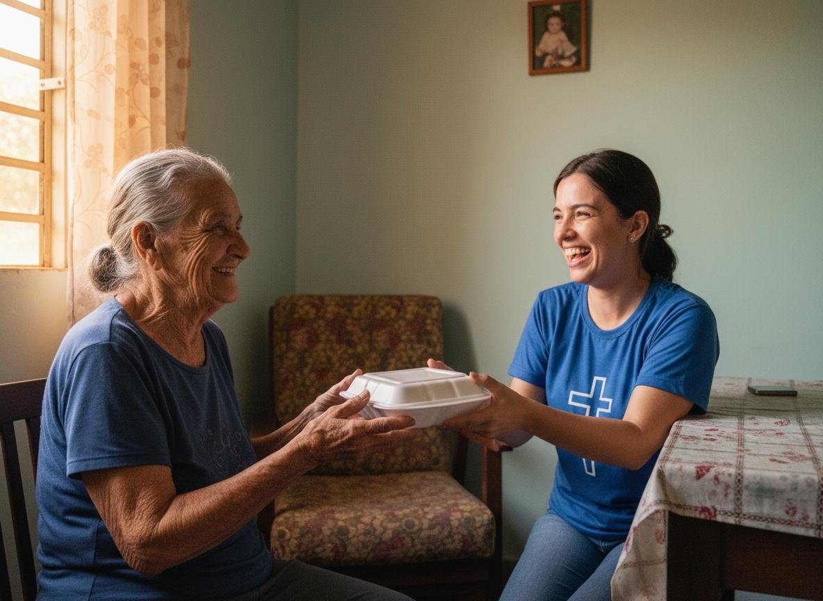 Entrega de marmitas